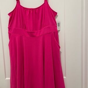 Torrid Hot Pink Sleeveless Dress